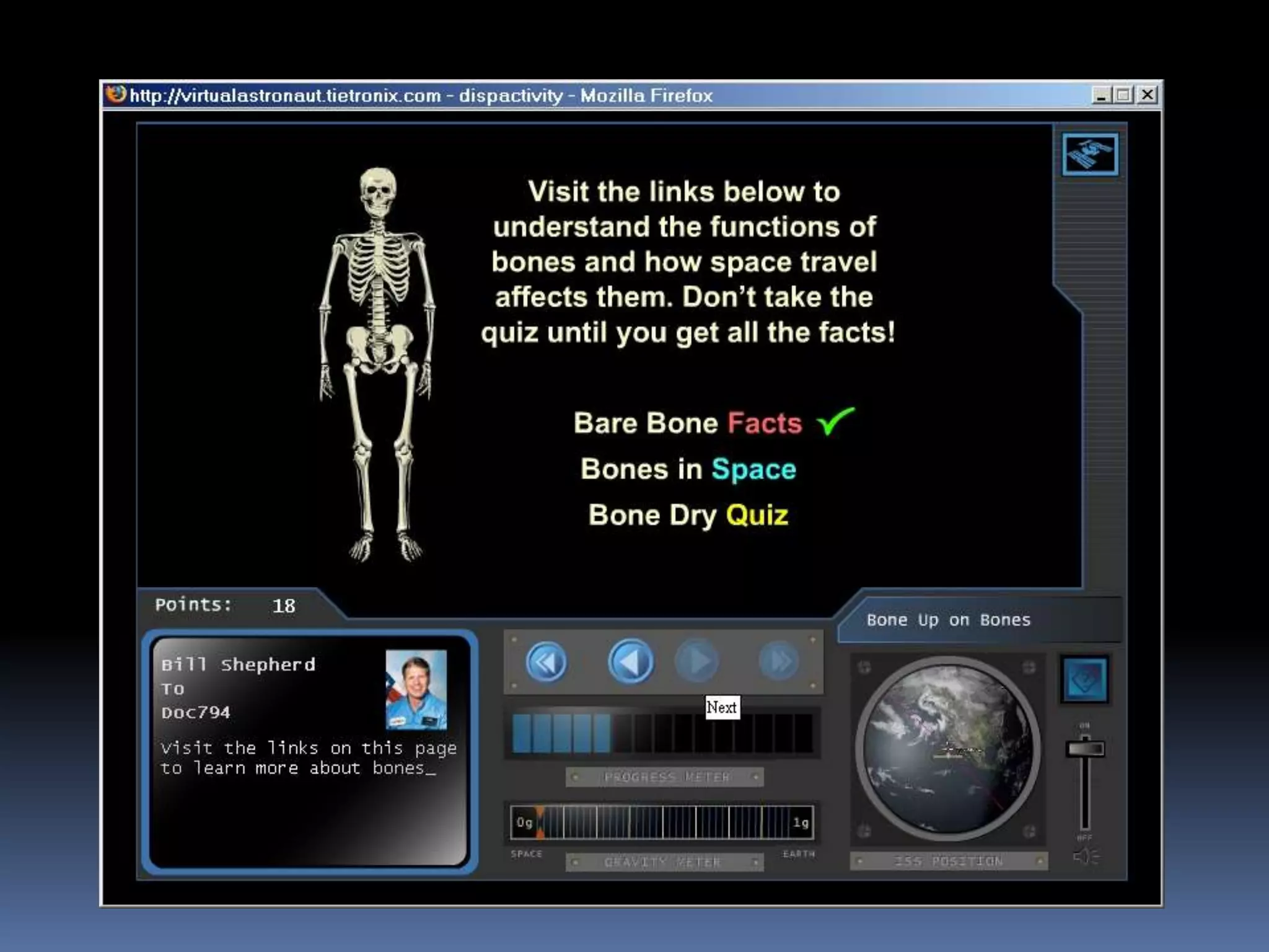Virtual Astronaut   Bonesuponbones