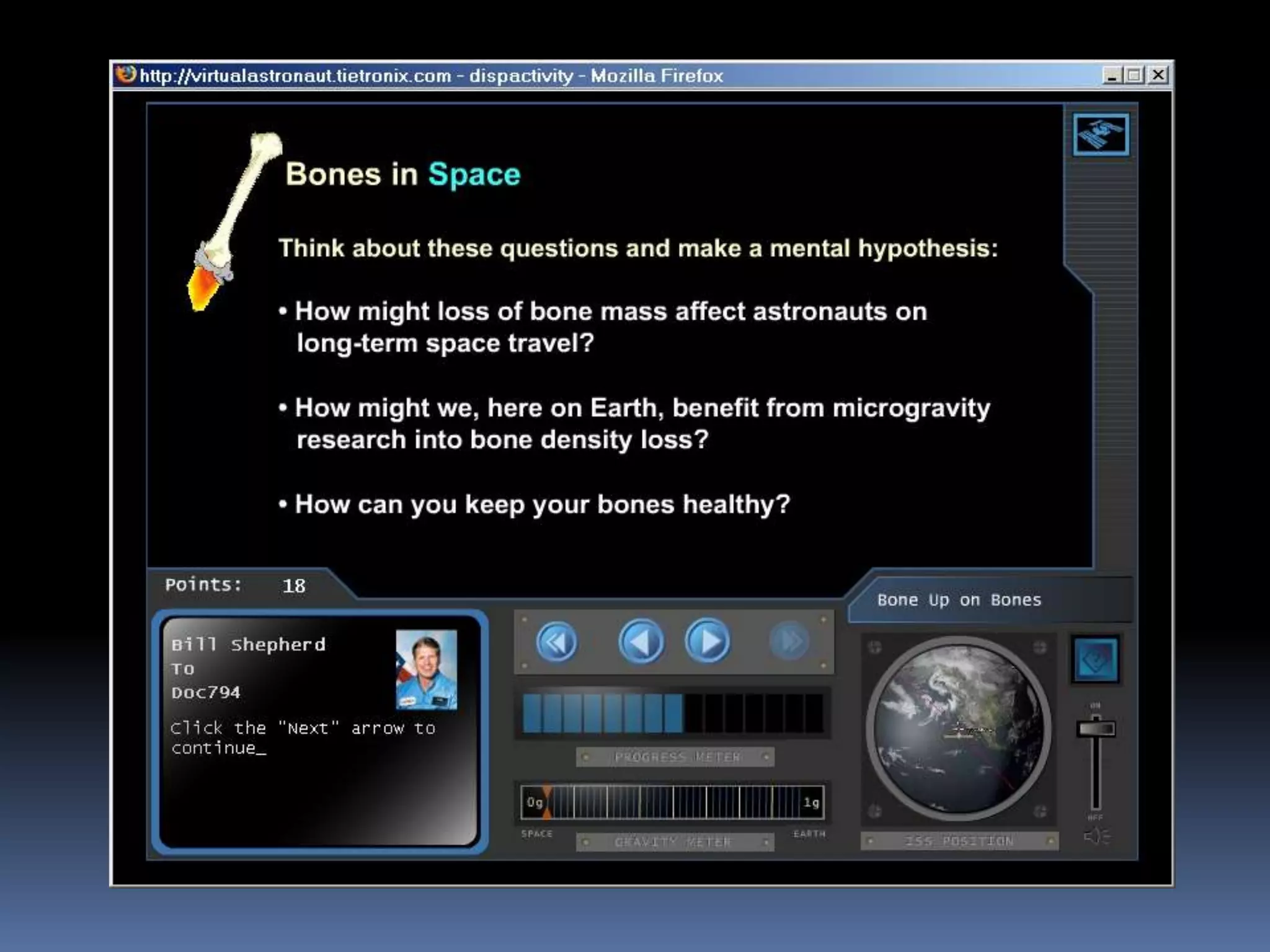 Virtual Astronaut   Bonesuponbones