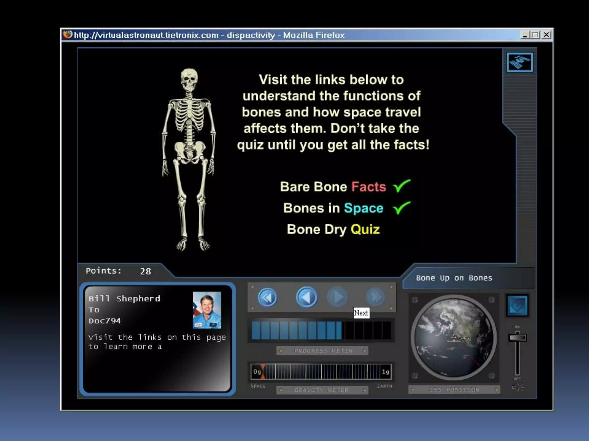 Virtual Astronaut   Bonesuponbones