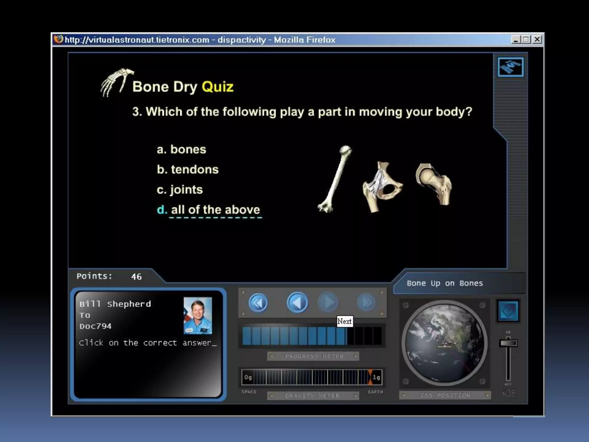 Virtual Astronaut   Bonesuponbones