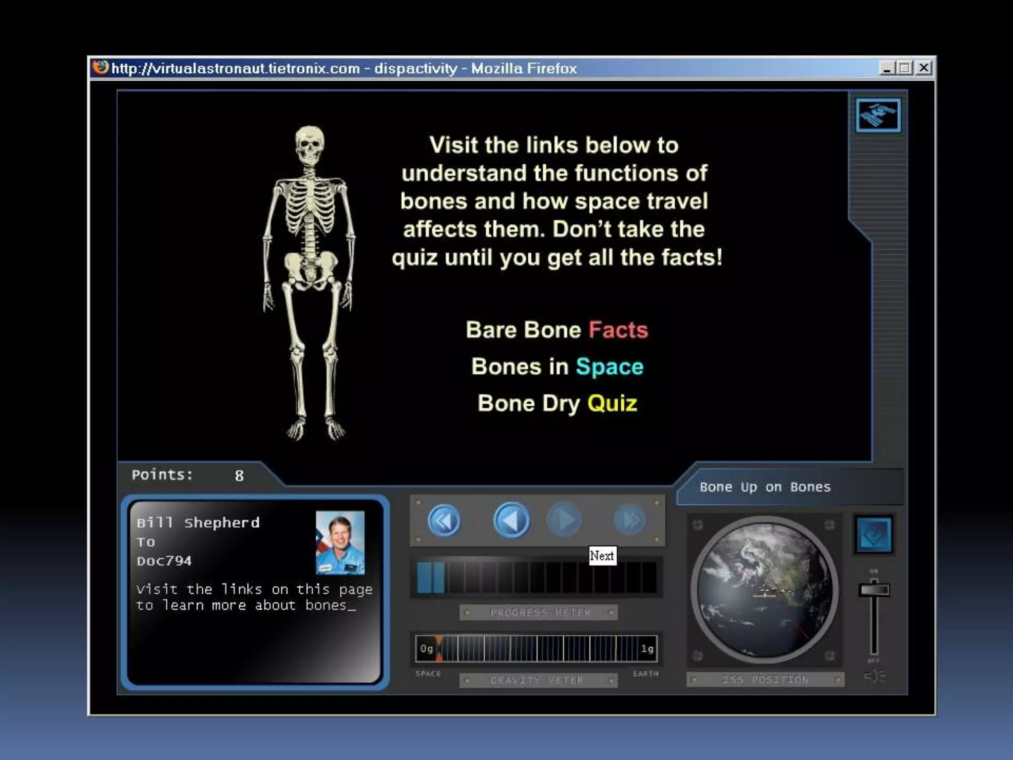 Virtual Astronaut   Bonesuponbones