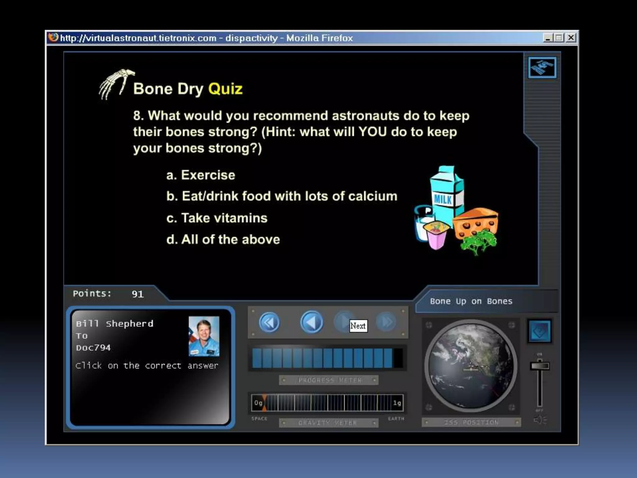 Virtual Astronaut   Bonesuponbones