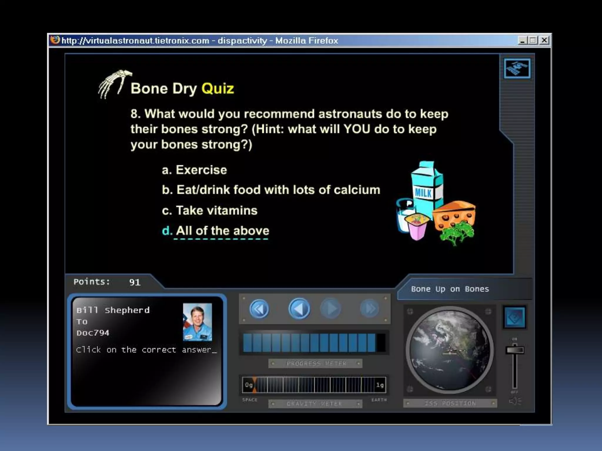 Virtual Astronaut   Bonesuponbones