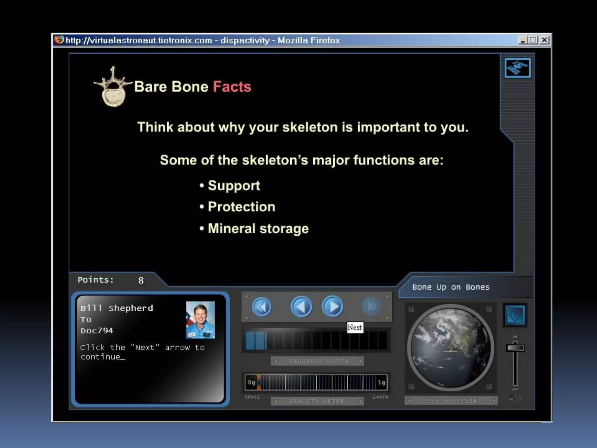 Virtual Astronaut   Bonesuponbones