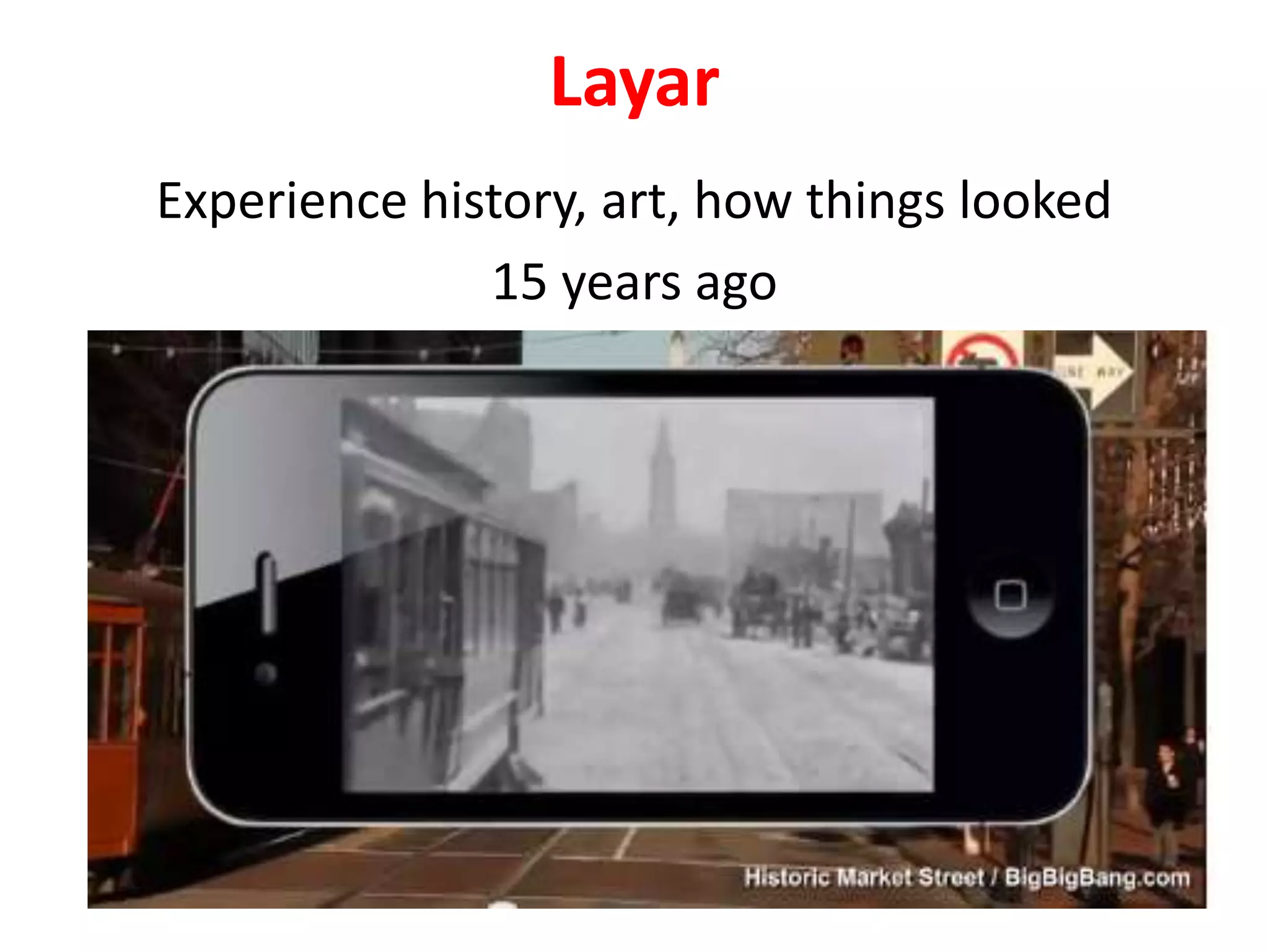 Layar
Experience history, art, how things looked
15 years ago
 