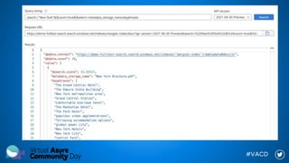 Virtual Azure Community Day - Workloads de búsqueda full-text Azure Search.pptx