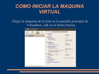 CREAR UNA MAQUINA VIRTUAL Tipo de almacenamiento Tamaño del disco a crear 