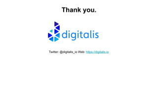 Thank you.
Twitter: @digitalis_io Web: https://digitalis.io
 