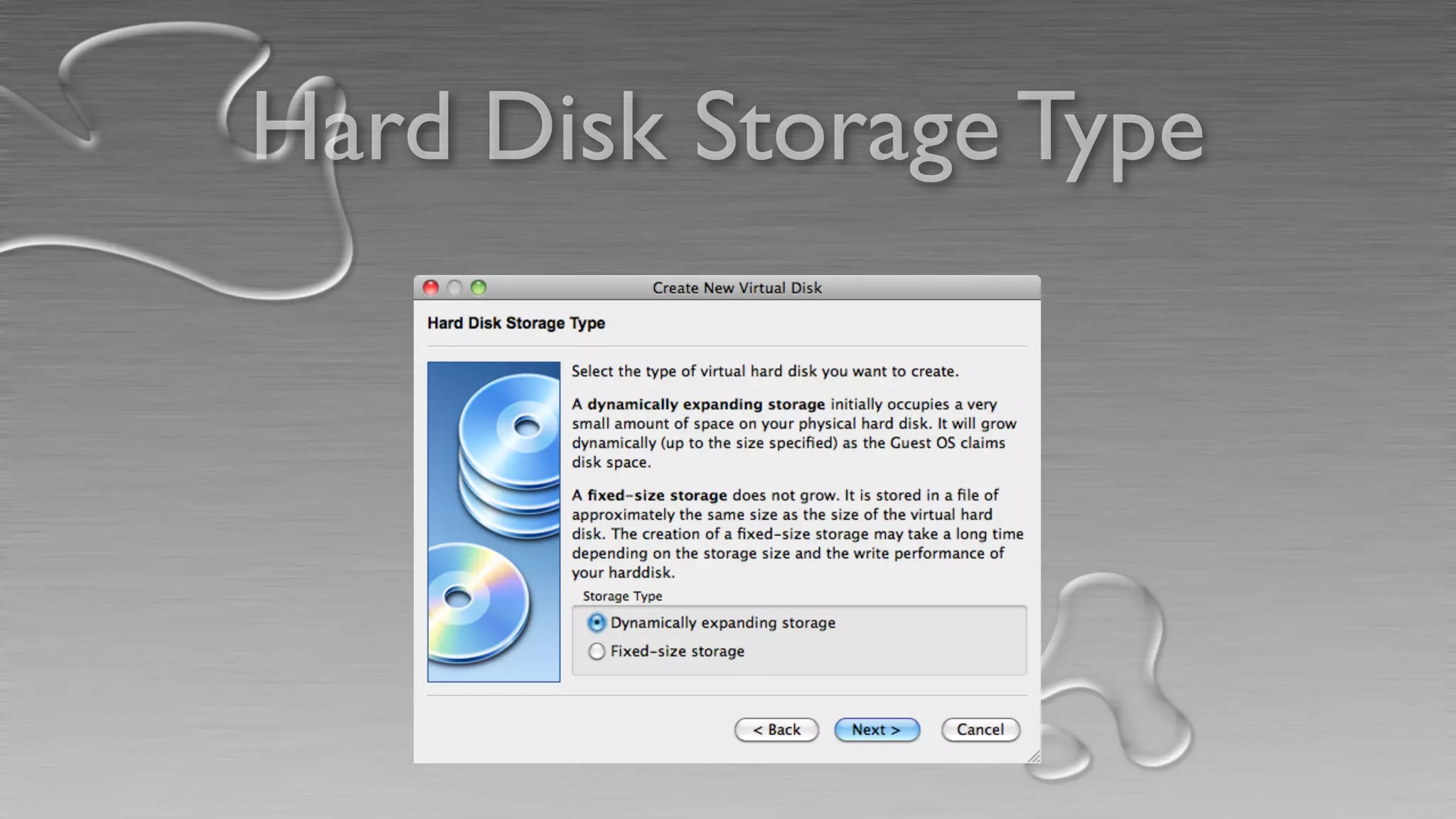 Hard Disk Storage Type