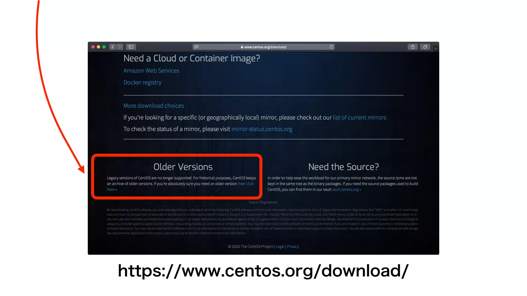 macOS版VirtualBoxにCentOS Linux 7をインストール