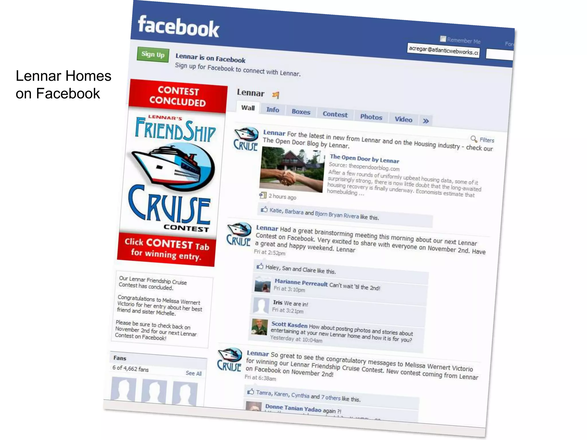 Lennar Homes
on Facebook

 