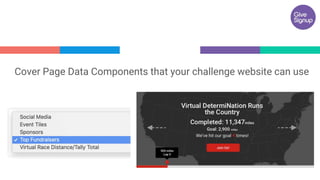 “Cover Page Data Components that your challenge website can use
 