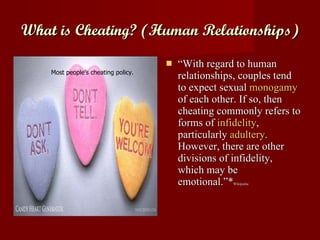 Virtual Cheating | PPT