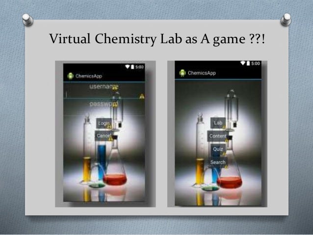 Virtual chemistry