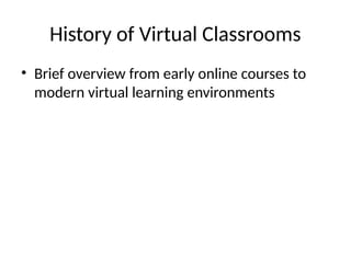Virtual Classroom Presentation Engineer Ppt