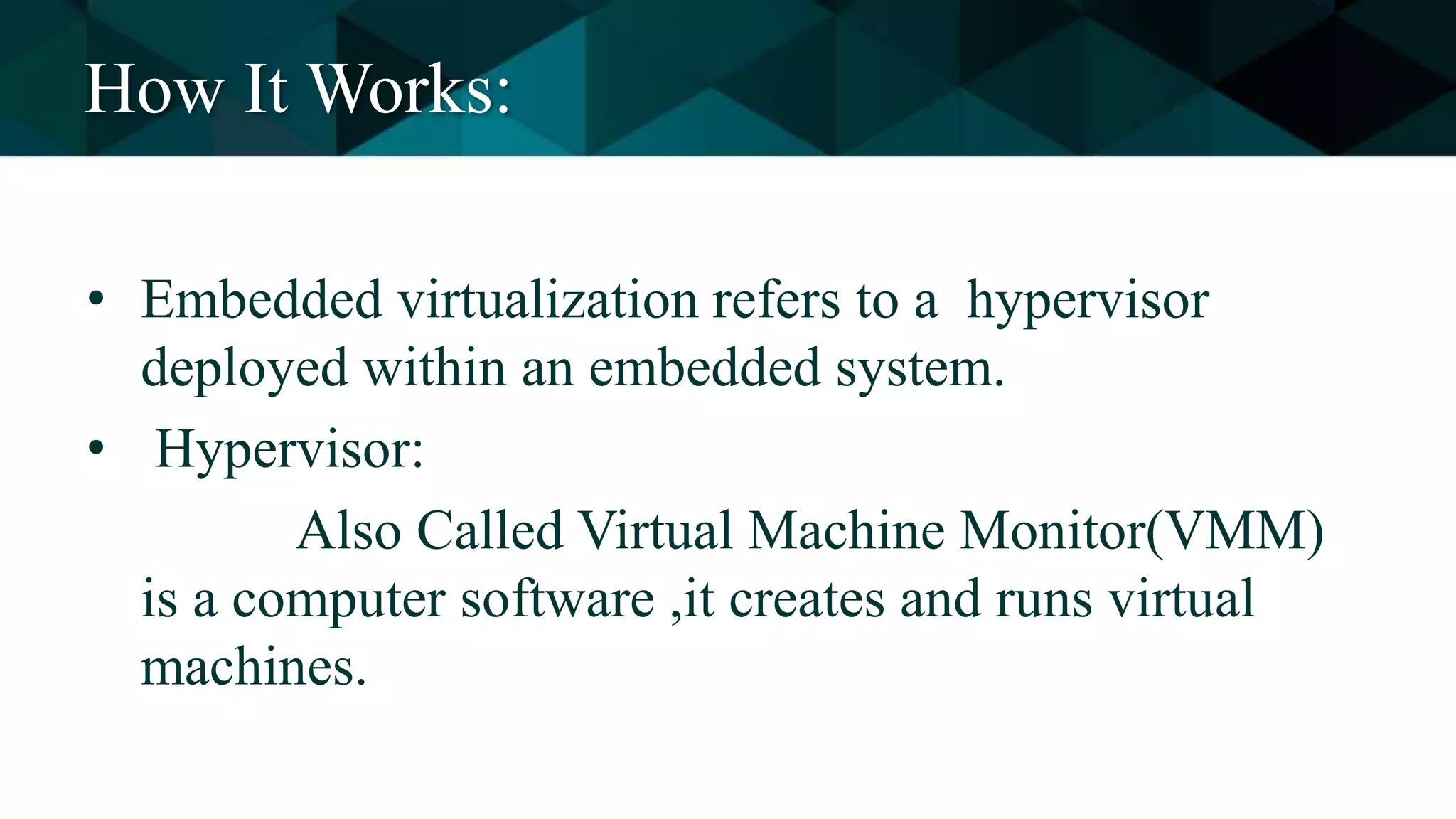 Virtual embedded system1 | PPTX