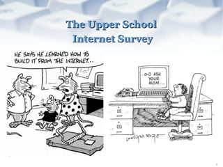 The Upper School  Internet Survey 