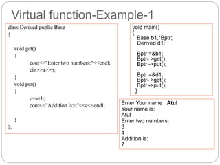Virtual Function and Polymorphism.ppt