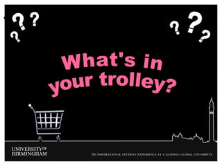 What's in your trolley? 