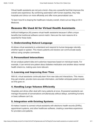Virtual Health Assistants The Rise of AI in Patient Care.pdf