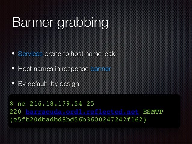Names And Virtual Host Discovery