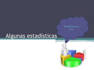 Algunas estadísticas
Estadísticas en
vivo
 