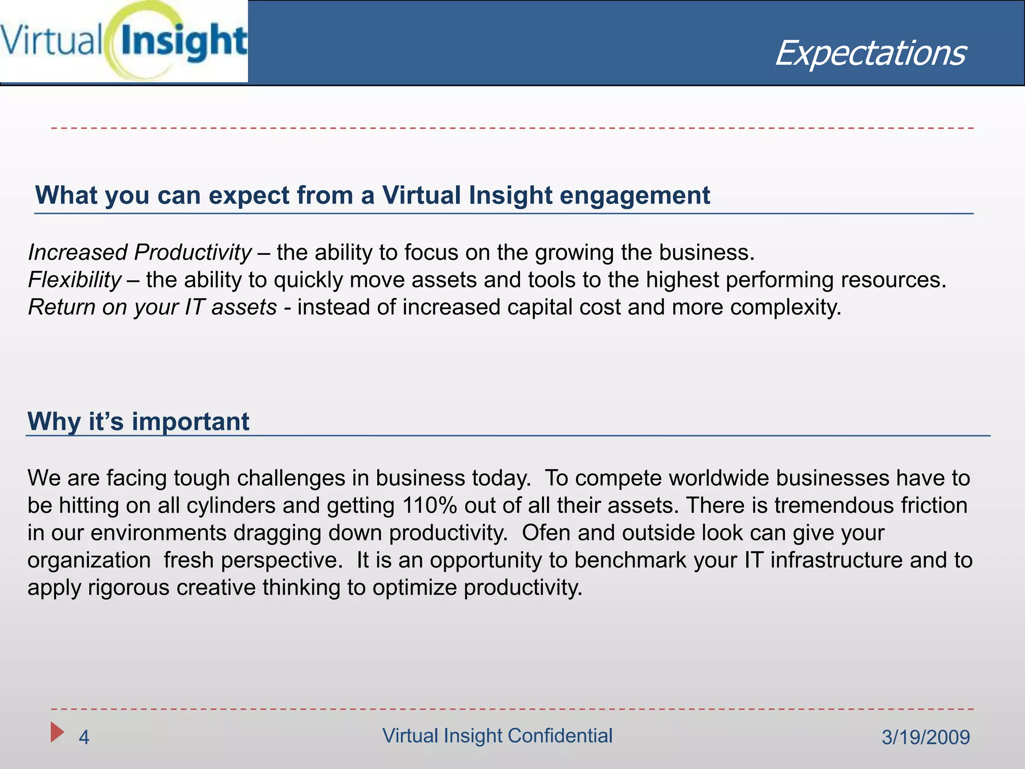 Virtual Insight Linked In Wi 2003