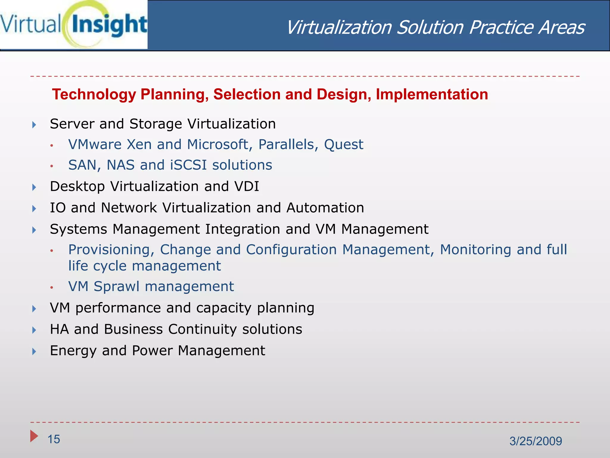 Virtual Insight Linked In Wi 2003