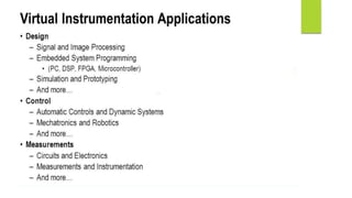 Virtual instrumentation | PPTX | Computing | Technology & Computing