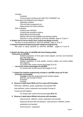 Virtual instrumentation | PDF