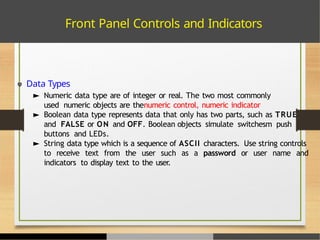 Virtual_Instrumentation notes MODULEs -1 | PPTX