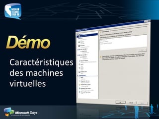 Virtualisation de Machines avec Windows Hyper V