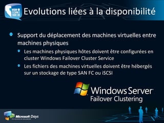 Virtualisation de Machines avec Windows Hyper V