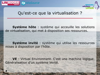 Virtualisation par logiciels libres