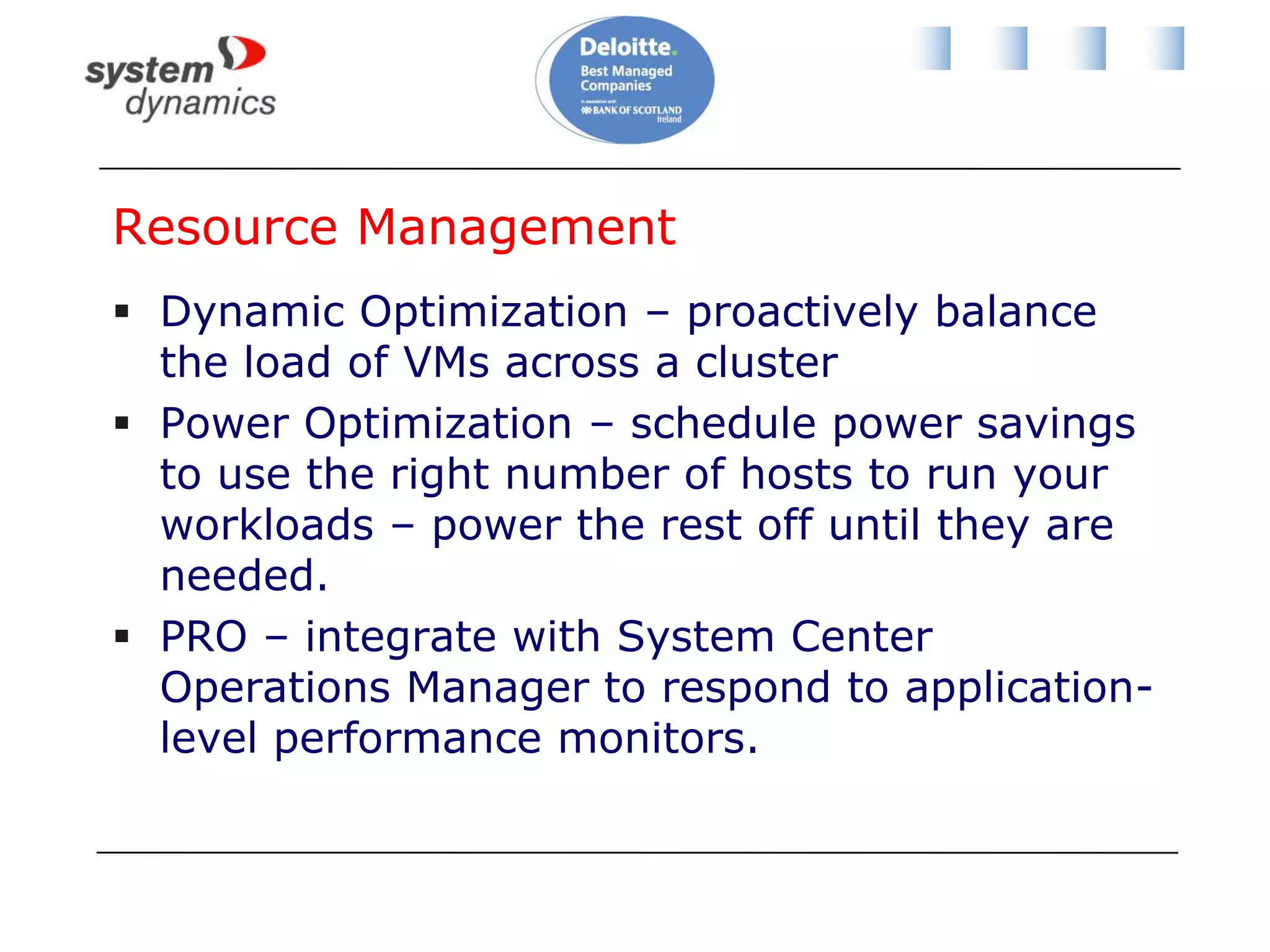 AgendaBreaking news from MMS 2011 (Level 100)Hyper-V cluster design & backup (Level 400)Introducing DPM 2010 (Level 100)Protecting Hyper-V and workloads (Level 300)Site-to-site replication for DR (Level 300)