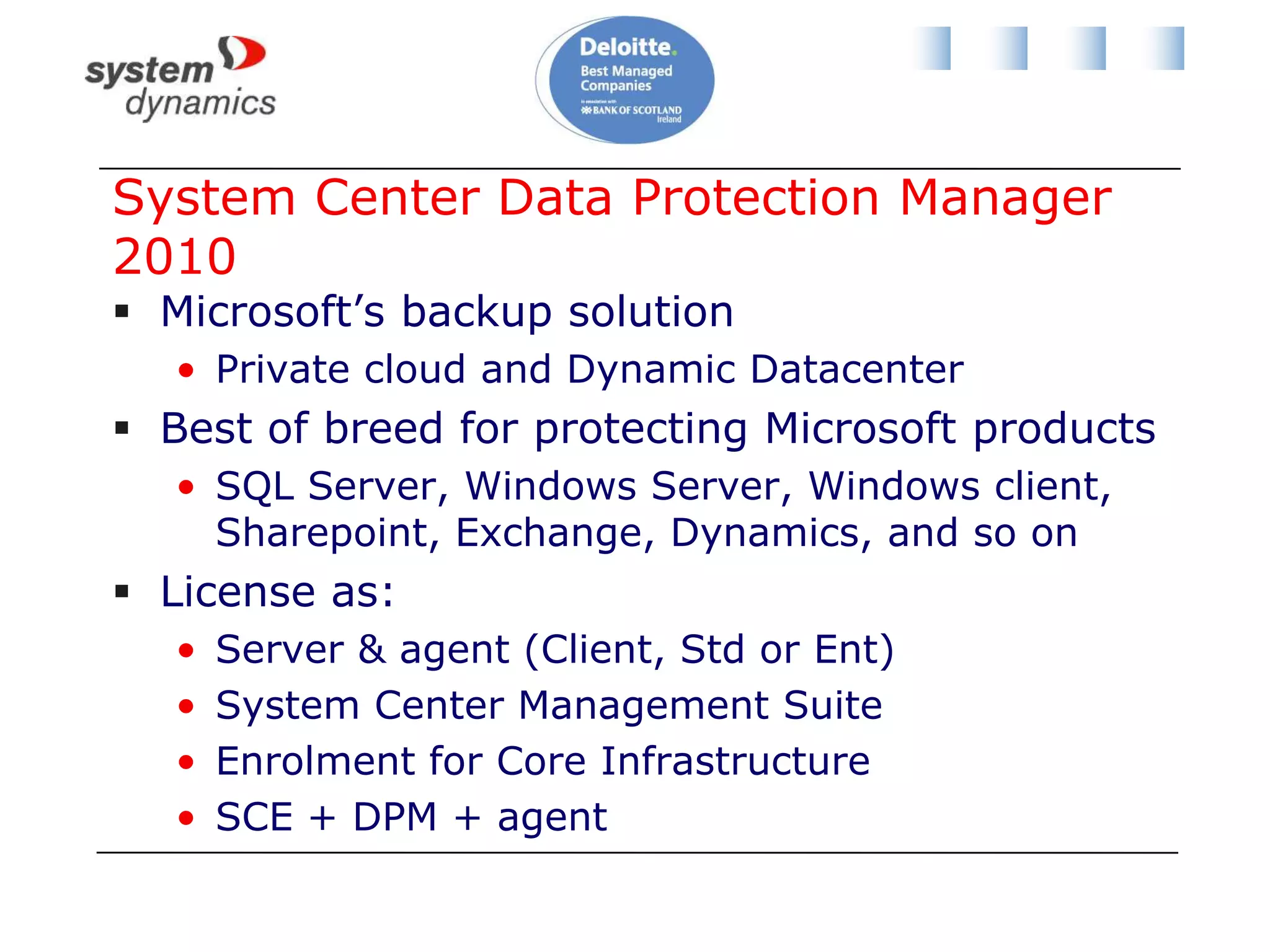 Fast Track Reference Architecture