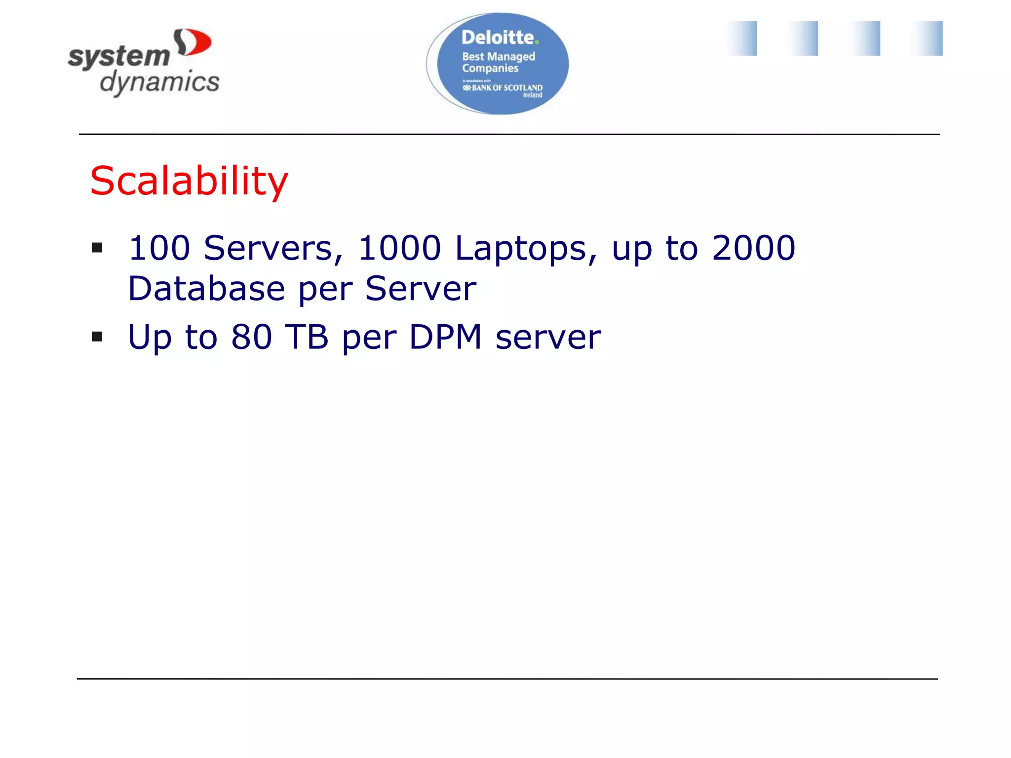 Backup SoftwareFor storage level backupYou can use any backup product certified for Windows Server 2008 R2 Hyper-VTest before you buy/useCluster VM location awarenessCSV support For VM level backupAny backup product should work – check with vendor for support of agent in VM