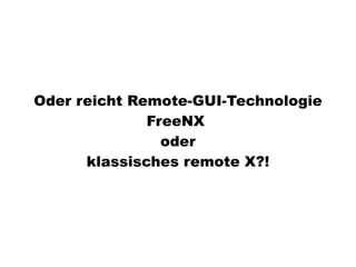 Virtualisierung 2008/2009 - eine Standorbestimmung