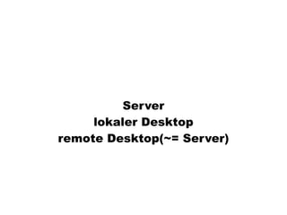 Virtualisierung 2008/2009 - eine Standorbestimmung