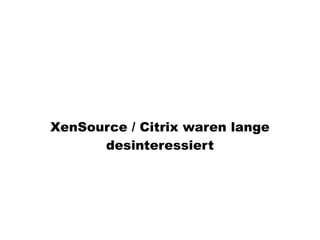 Virtualisierung 2008/2009 - eine Standorbestimmung