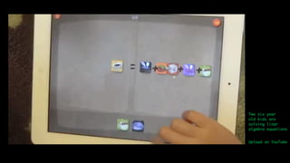 Two six year
old kids are
solving linar
algebra equations


Upload on YouTube
 