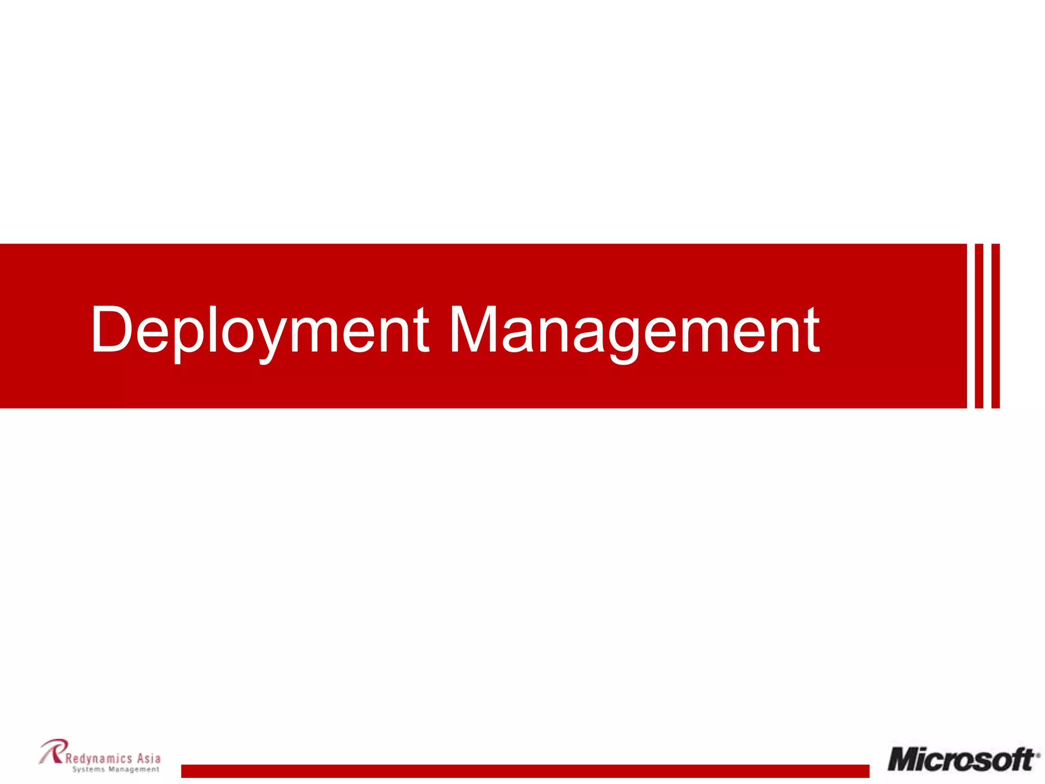 Deployment Management