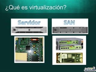 ¿Qué es virtualización?
 