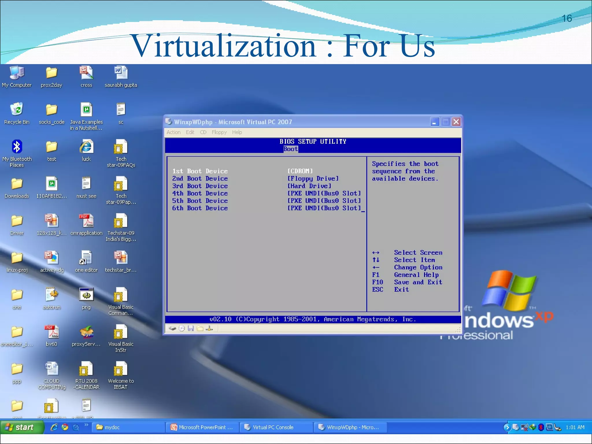 Virtualization : For Us 