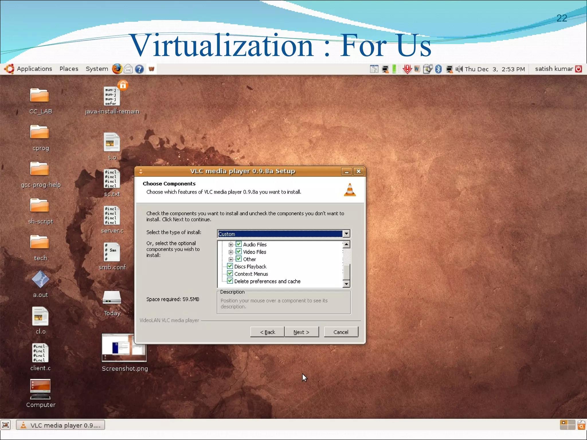 Virtualization : For Us 