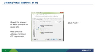 Virtualization Using Vmware Virtualization using VMWare Workstation | PPTX