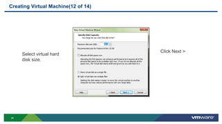Virtualization using VMWare Workstation | PPTX