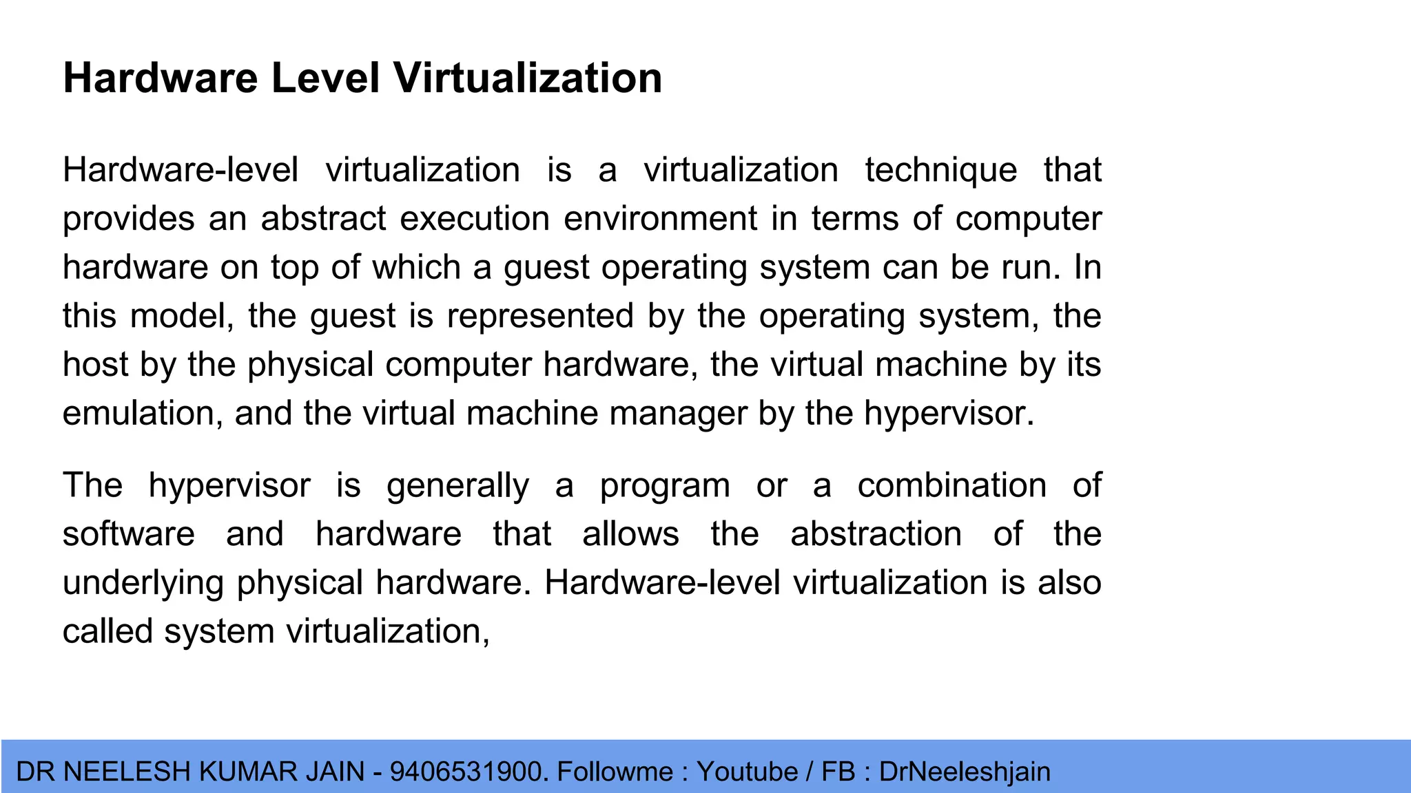 Virtualization in Cloud Computing and Machine reference Model | PPTX