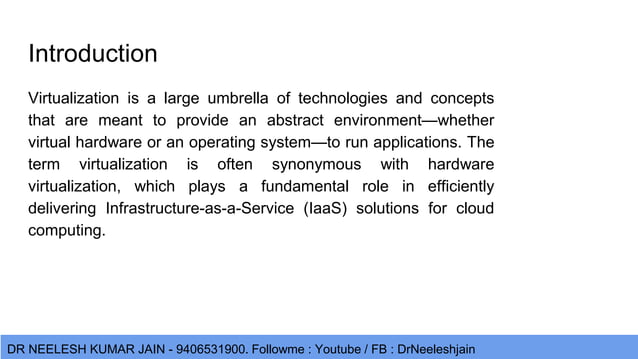 Virtualization in Cloud Computing and Machine reference Model