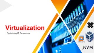 Virtualization
Optimizing IT Resources
 
